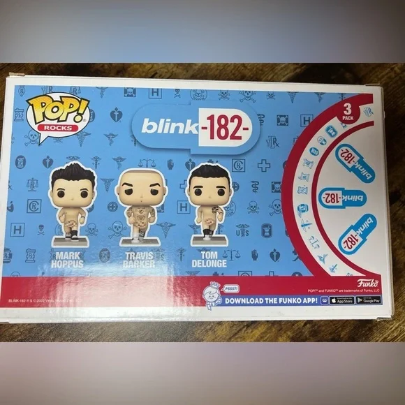 Funko Pop | Pop Rocks, Hot Top Expo 2022 Exclusive set, Blink 182. - Picture 6 of 16